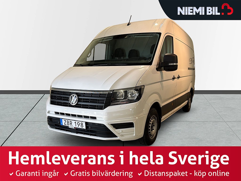 Volkswagen crafter 35 2.0 TDI Automat Dvärm Drag GPS Psens S/V-däck MOMS