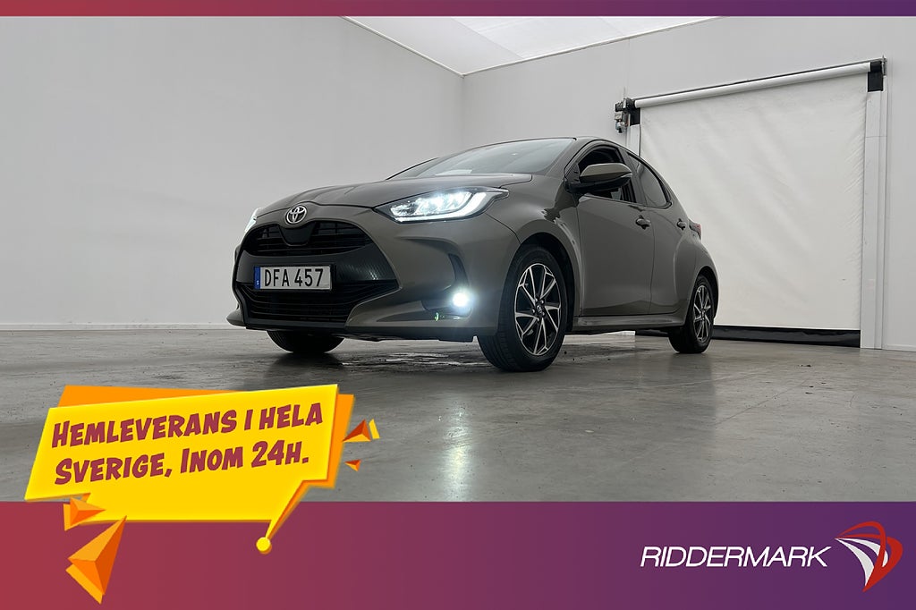 Toyota Yaris 125hk Active Plus Kamera Rattvärme Välservad