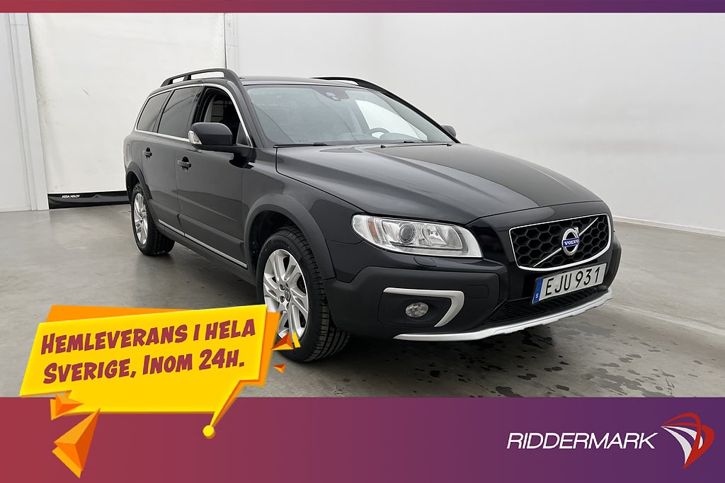 Volvo XC70 D4 AWD Momentum Värmare Dragkrok Skinn Navi