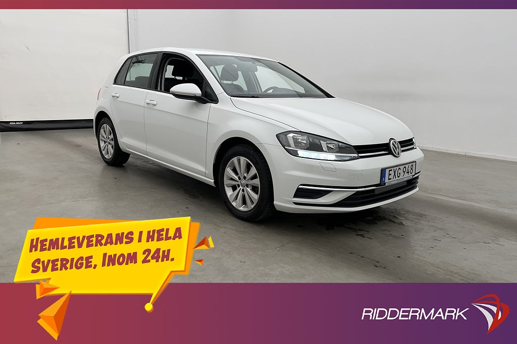 Volkswagen Golf 1.6 TDI 116hk D-Värm CarPlay 0,41L/mil
