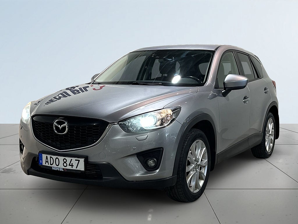 Mazda CX-5 2.2 SKYACTIV-D AWD Drag Skinn Psens Mvärm GPS S/V-hjul