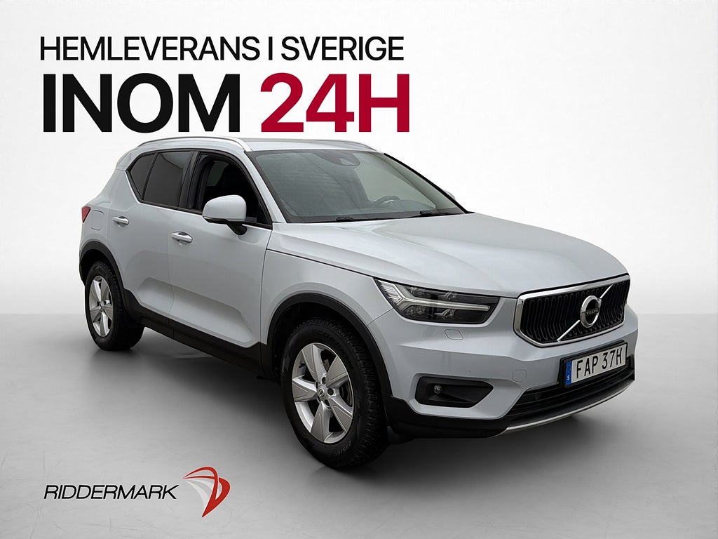 Volvo XC40 T3 Momentum Värmare BLIS Drag Kamera Navi Carplay