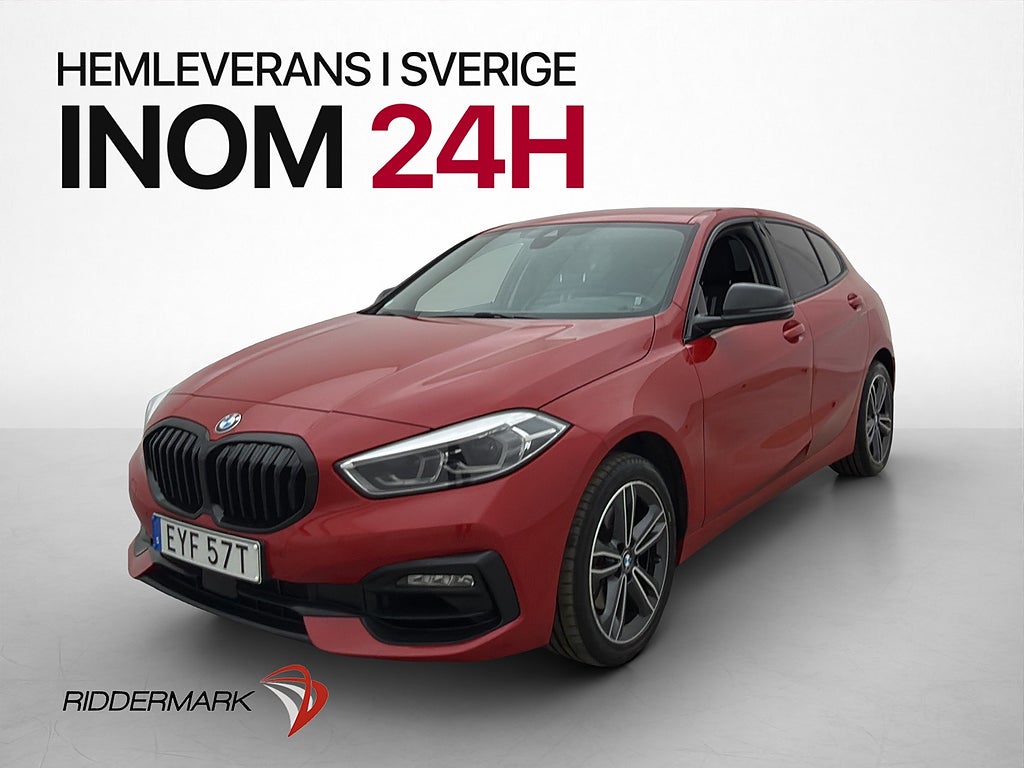 BMW 118I 140hk Sport line Sensorer Rattvärme Farthållare