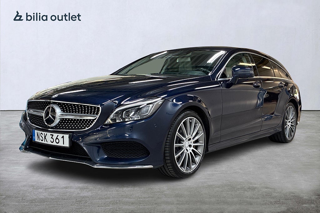 Mercedes-Benz CLS 350 BlueTEC 4MATIC Shooting Brake AMG 252hk Drag 360°