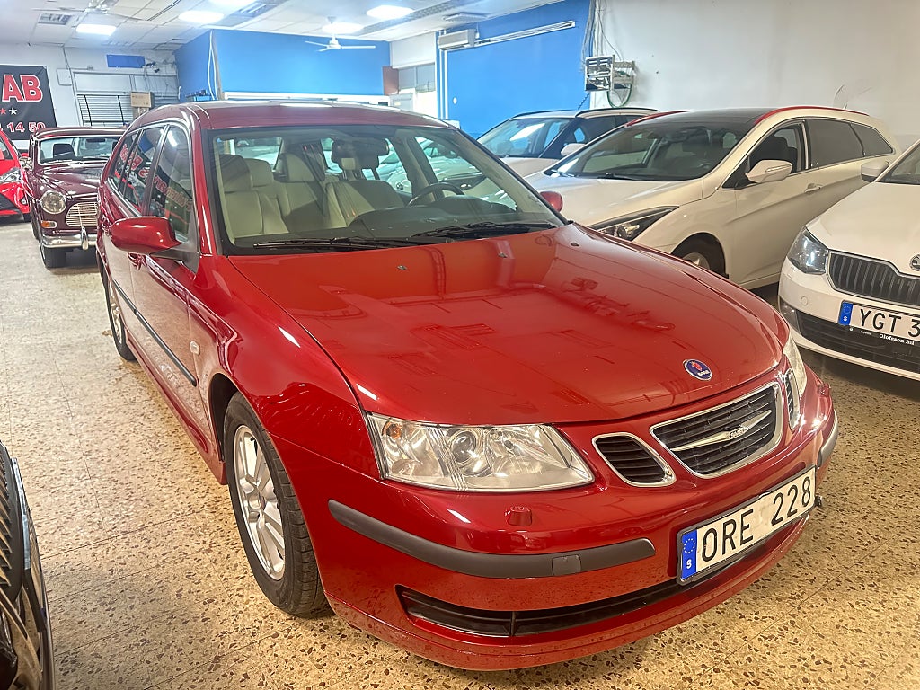 Saab 9-3 SportCombi 1.8t BioPower Lågmil Ny Servad 