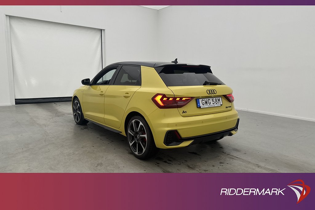 Audi A1 Sportback 35 TFSI 150hk S-Line Cockpit CarPlay