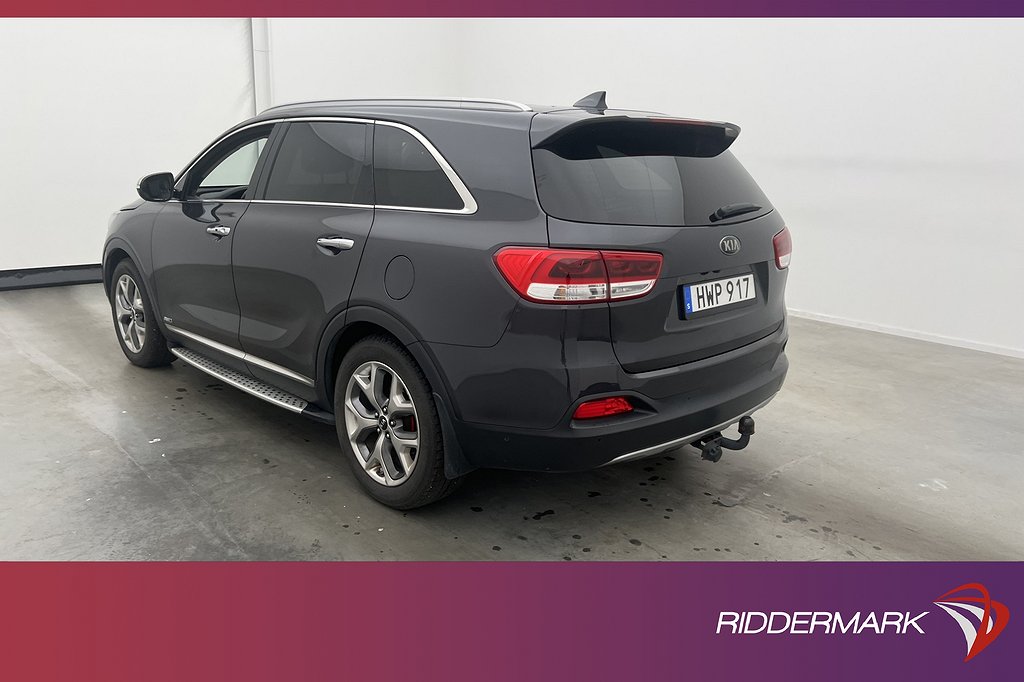 Kia Sorento 2.2 CRDi 200hk AWD 7-Sits Pano Skinn 360º Navi