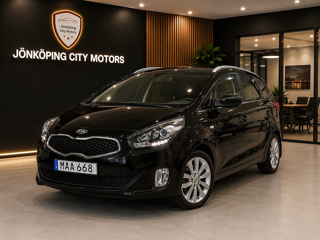 Kia Carens 1.7 CRDi GLS 7-Sits Euro 6 Dragkrok 