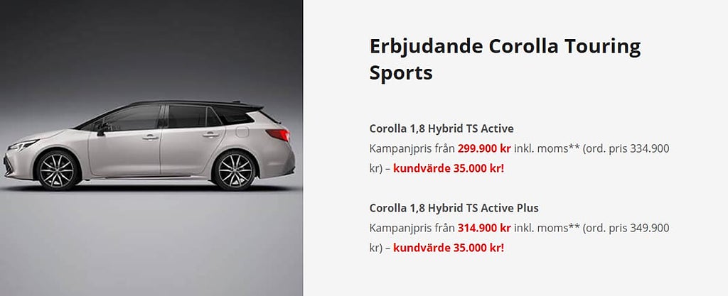 Toyota Corolla Touring Sports Hybrid e-CVT Euro 6