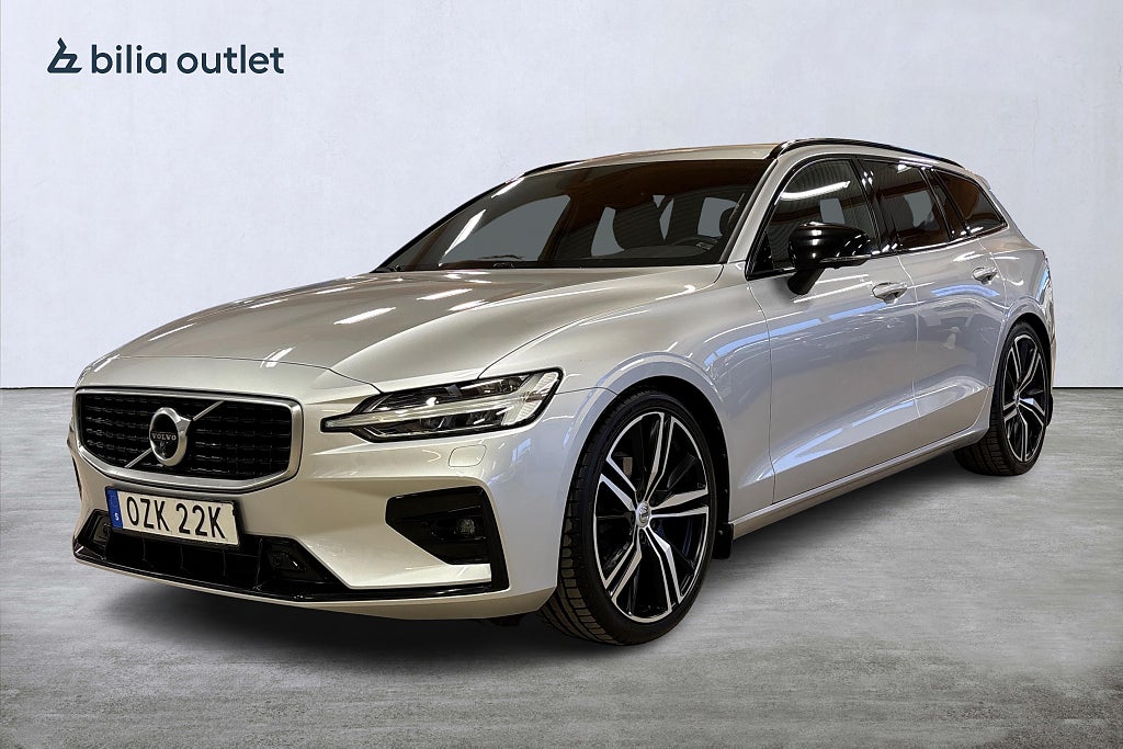 Volvo V60 D4 AWD R-Design Polestar / 1-Ägare / H/K / 360° / Drag