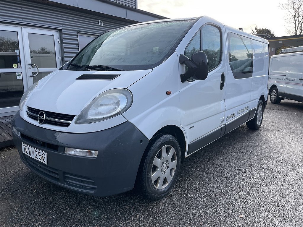 Opel Vivaro Skåpbil 2.9t 1.9 DTI Manuell, 101hk