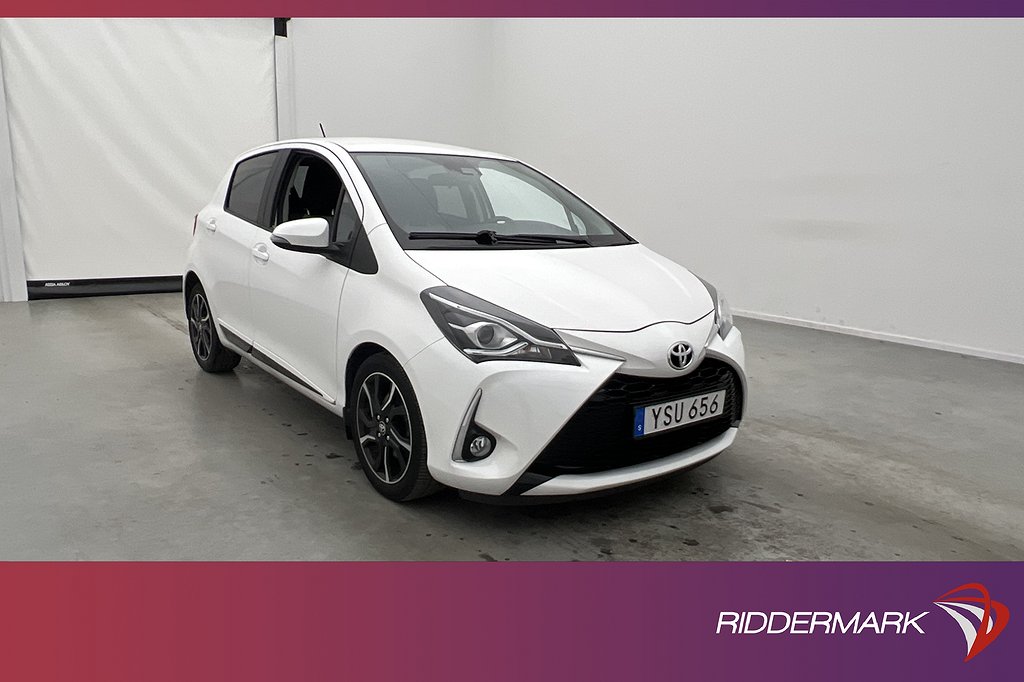 Toyota Yaris 1.5 VVT-iE 111hk Style Kamera Farthållare