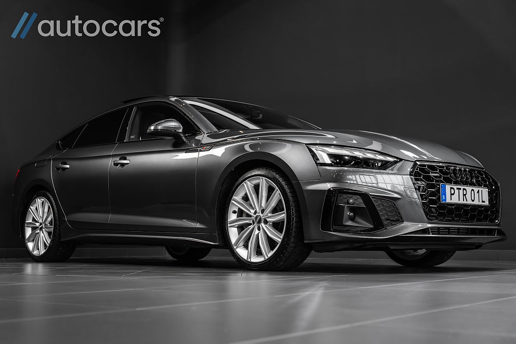 Audi A5 45 TFSI Q S Line|Leasbar|Pano|Värmare|Drag