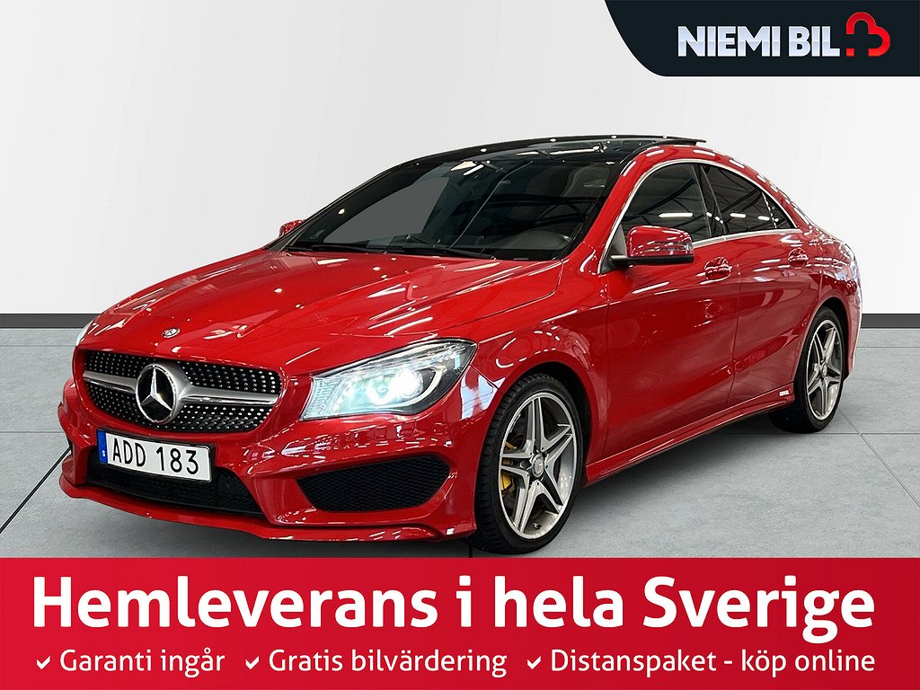 Mercedes-Benz CLA 250 Aut AMG Sport Leather/Alcantara/Panorama