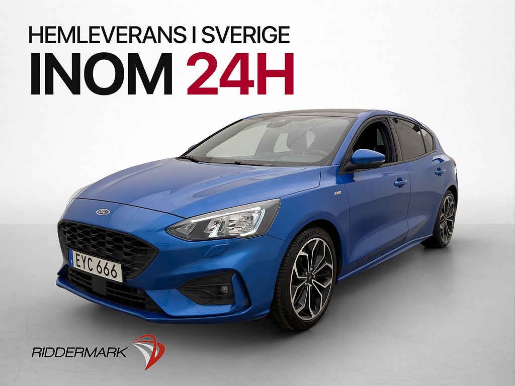 Ford Focus 1.0 EcoBoost ST-Line X Pano B&O HuD Navi Kamera