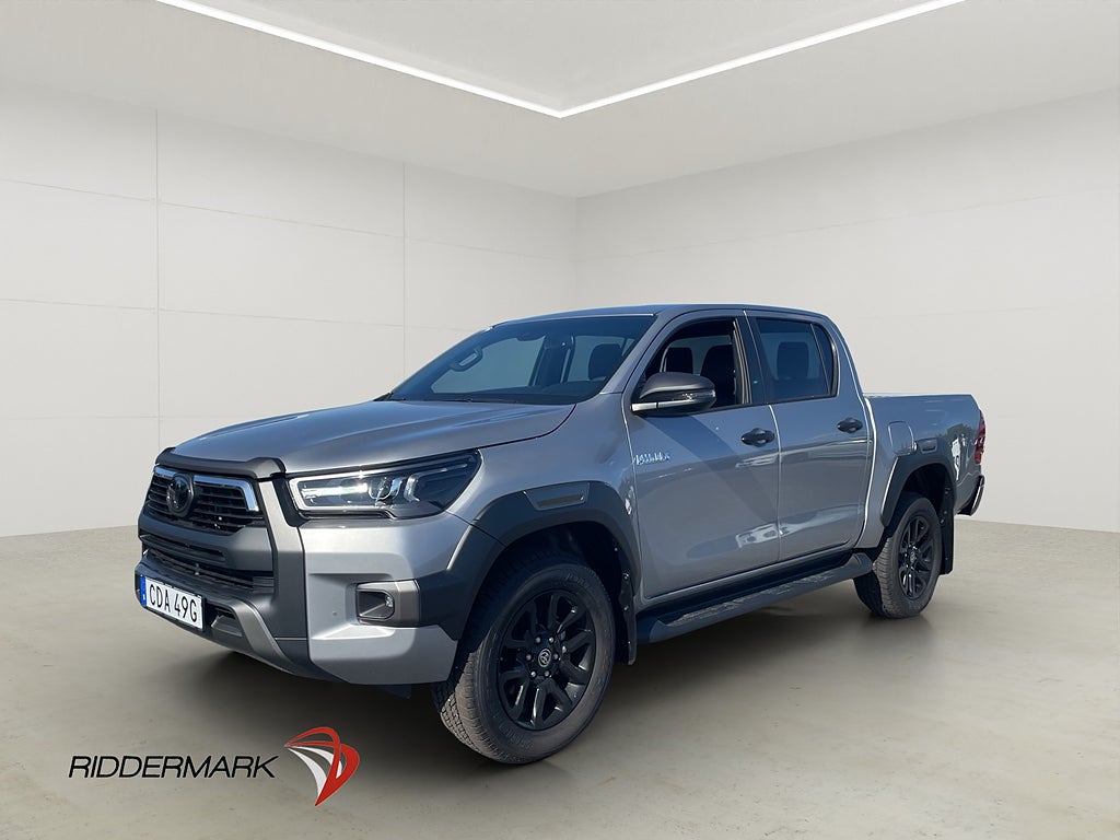 Toyota Hilux Invincible 2.8 MHEV 4WD Drag B-Kamera Diff Moms