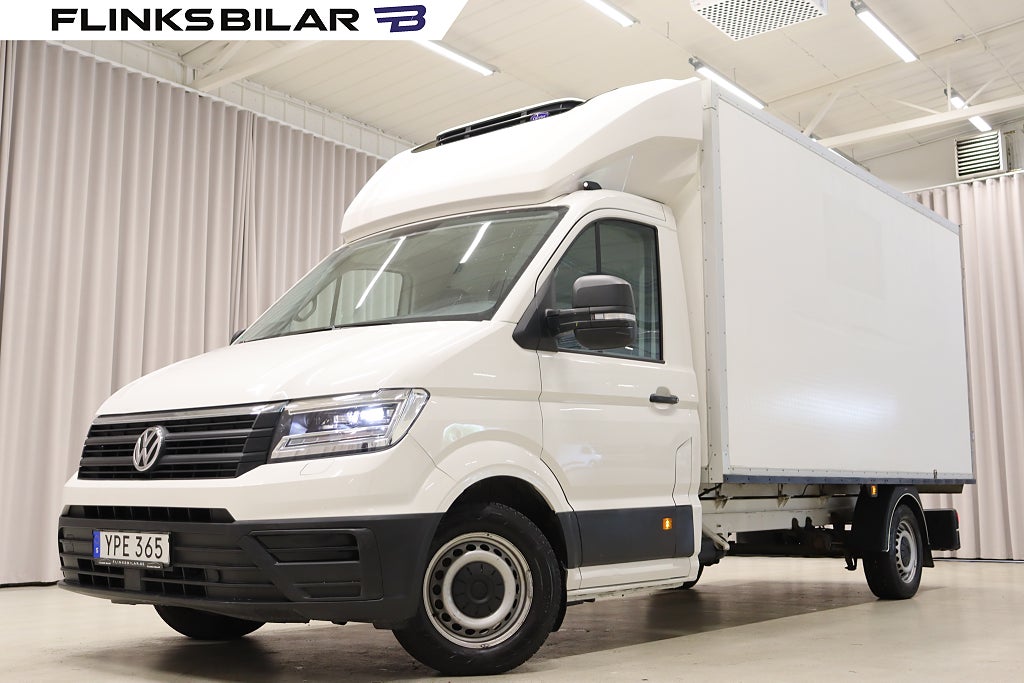 Volkswagen crafter 177HK Automat Volymskåp Kylbil Leasebar