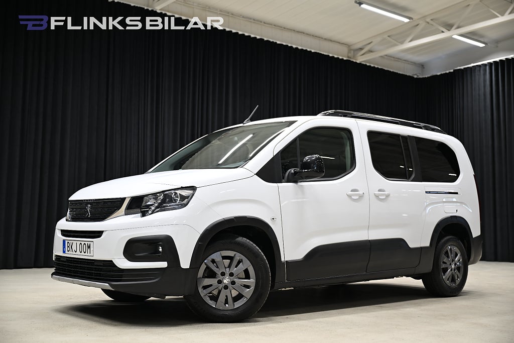 Peugeot Rifter 1.5 BlueHDi 130HK L2|Automat|5-Sits|Dubbeldörr|Leasbar