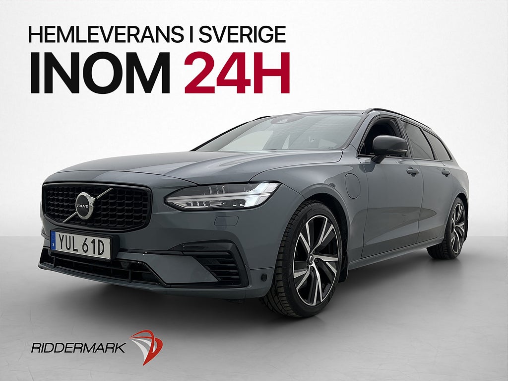 Volvo V90 T8 AWD R-Design H/K VOC Kamera Dragkrok CarPlay