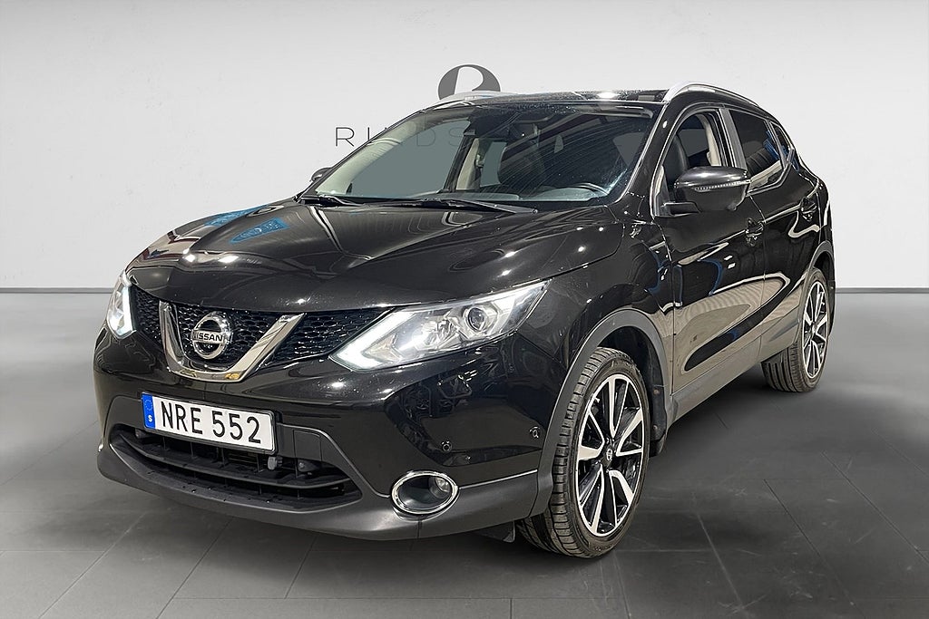 Nissan Qashqai 1.6 dCi 130 HK AUT TEKNA 360° NAVI DRAG PANO NYSERV