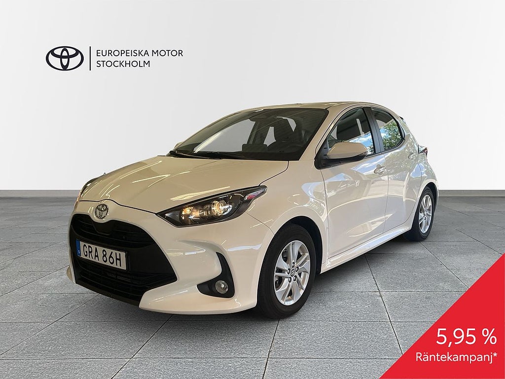 Toyota Yaris 1,5 HYBRID 115 5D ACTIVE KOMFORTPAKET - V-HJUL
