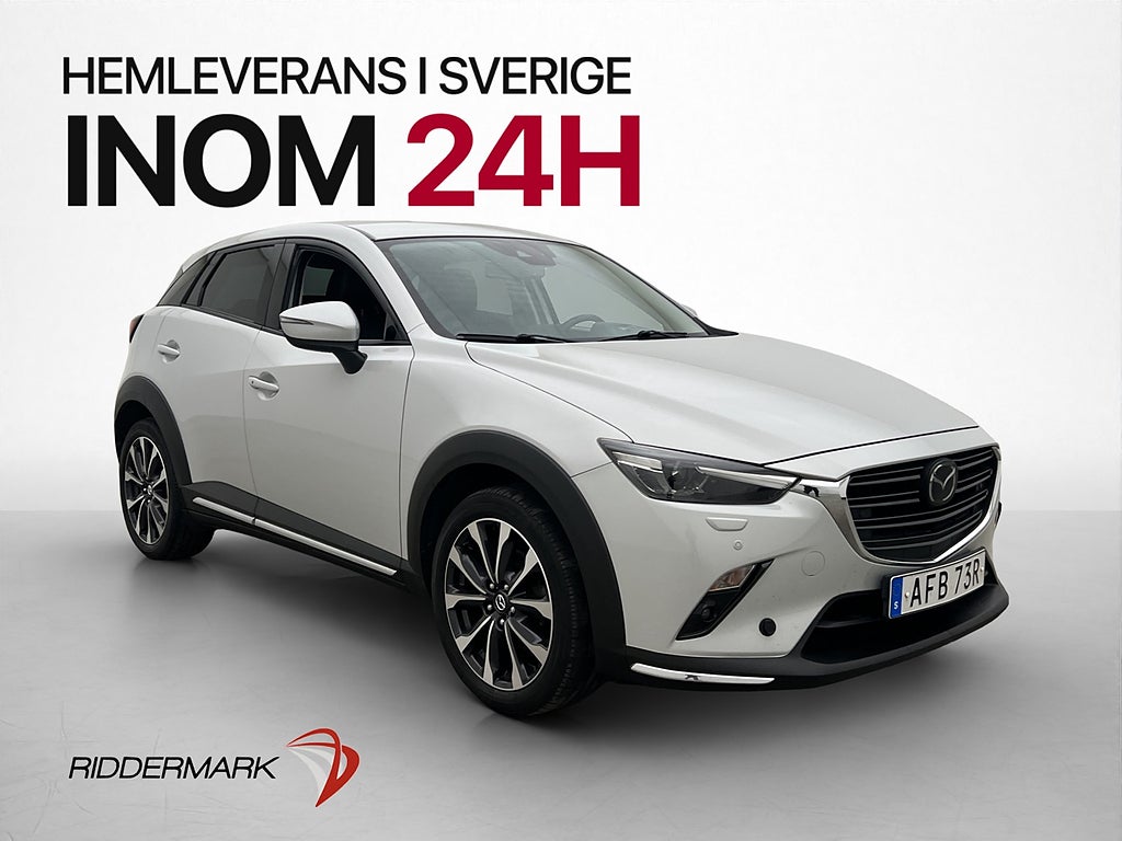 Mazda CX-3 2.0 SKYACTIV-G AWD Optimum Skinn Kamera HUD BOSE