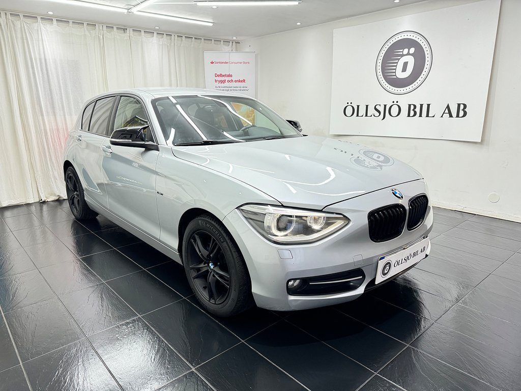 BMW 118 d 5-dörrars Steptronic / 143 Hk / Sport line /