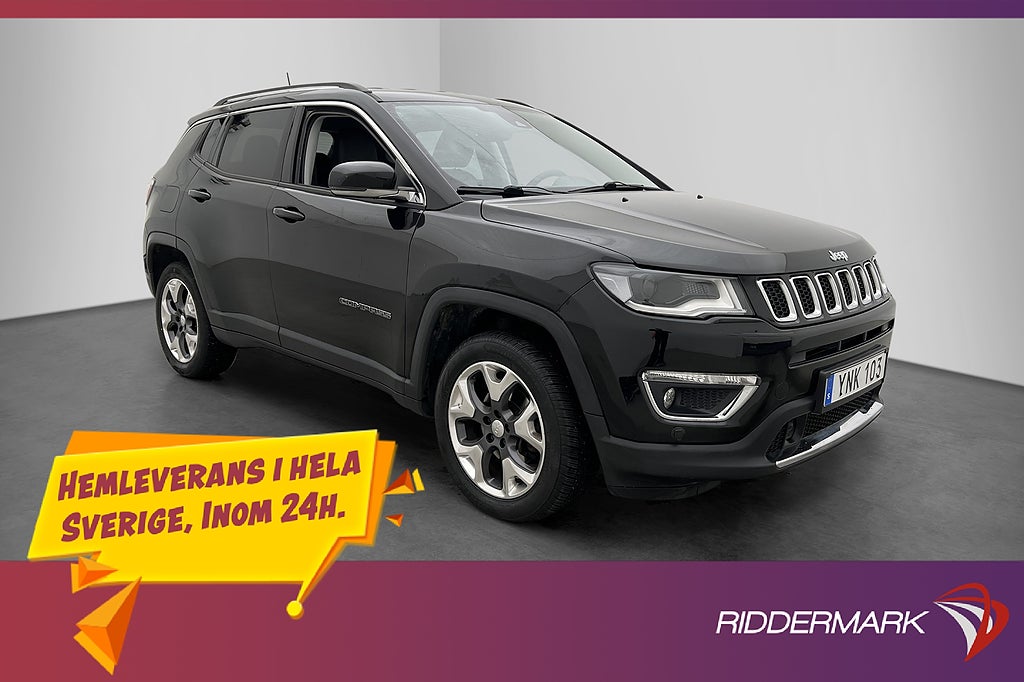 Jeep Compass 2.0 4WD 140hk Limited Beats Navi M-Värm Drag