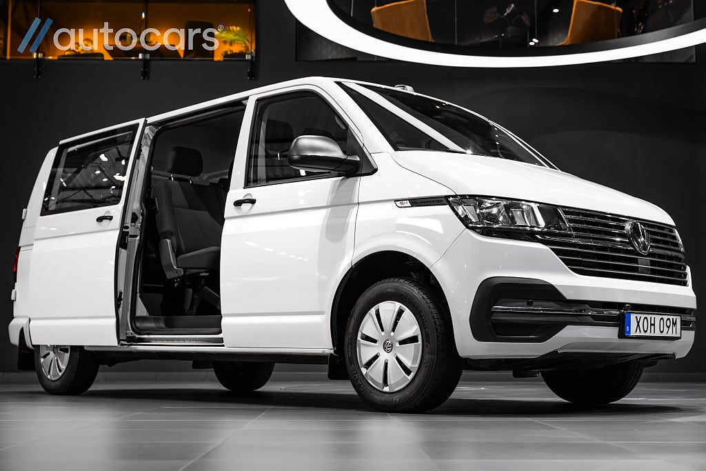 Volkswagen Transporter Kombi 9-sits|Leasbar|El-dörrar