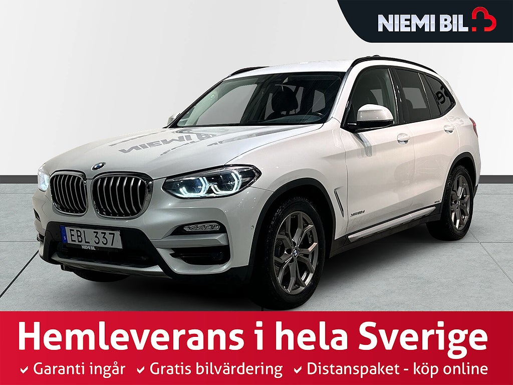 BMW X3 xDrive20d Drag Dvärm Psens Kamera HuD GPS SoV 