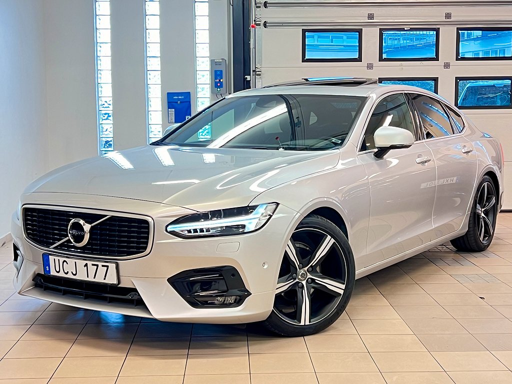 Volvo S90 D4 AWD 190HK R-DESIGN TAKLUCKA VOC KAMERA NAVI