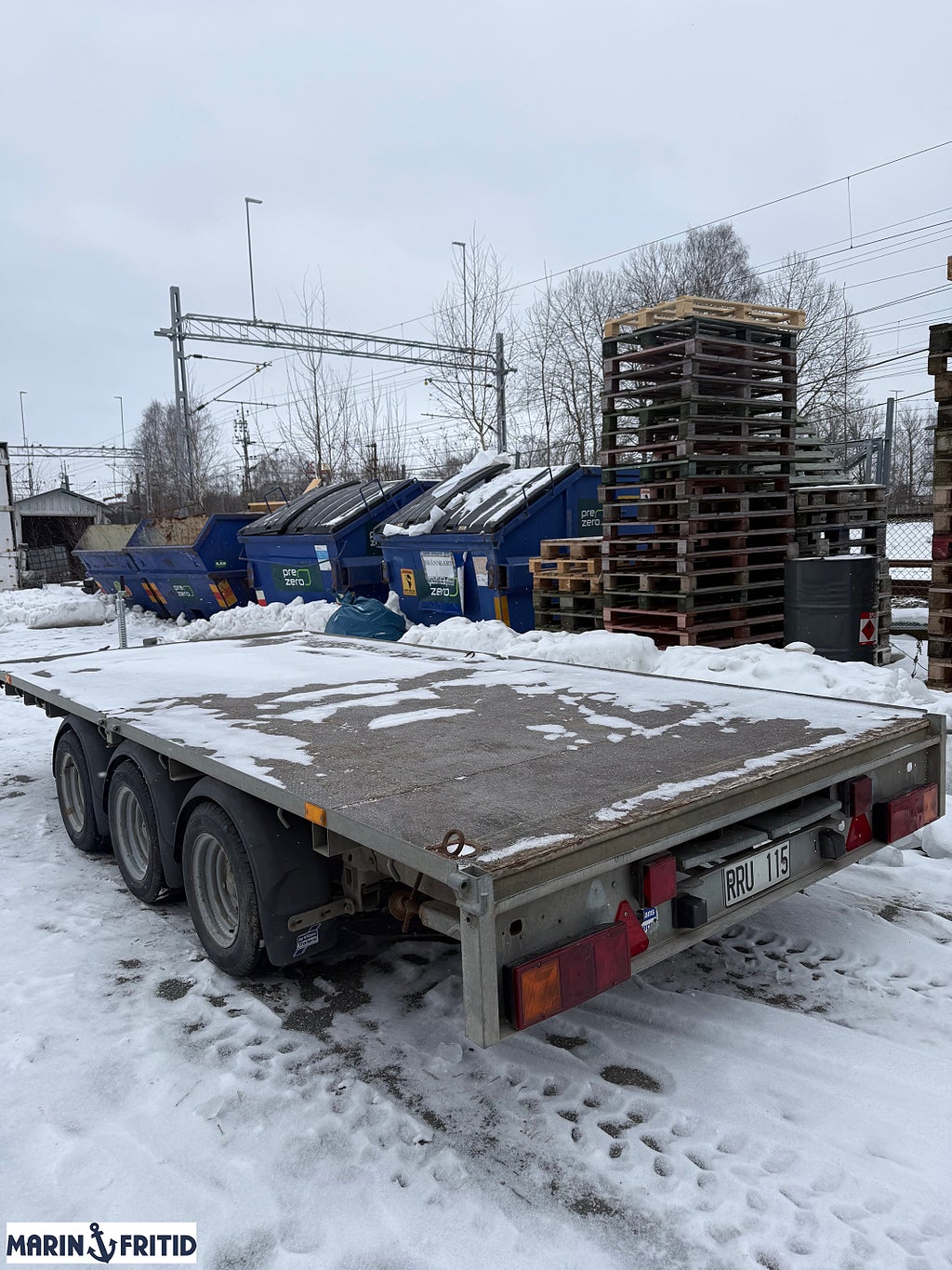 Ifor Williams 3cb 3500 kg 3 axlad