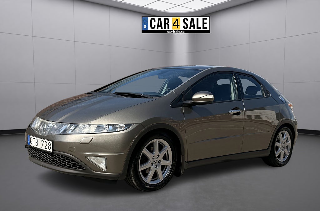 Honda Civic 5-dörrar 1.8 i-VTEC i-Shift Sport | Automat | Nyservad
