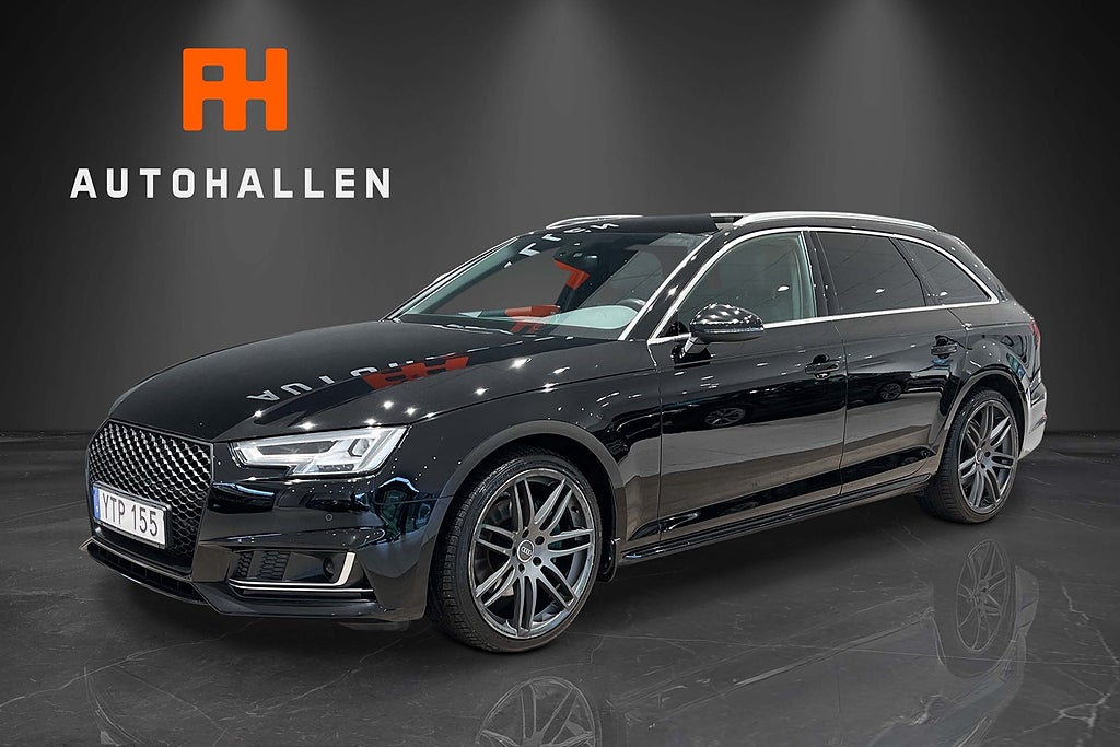 Audi A4 Avant 2.0 TDI quattro S line 190hk Drag / P-värmare 