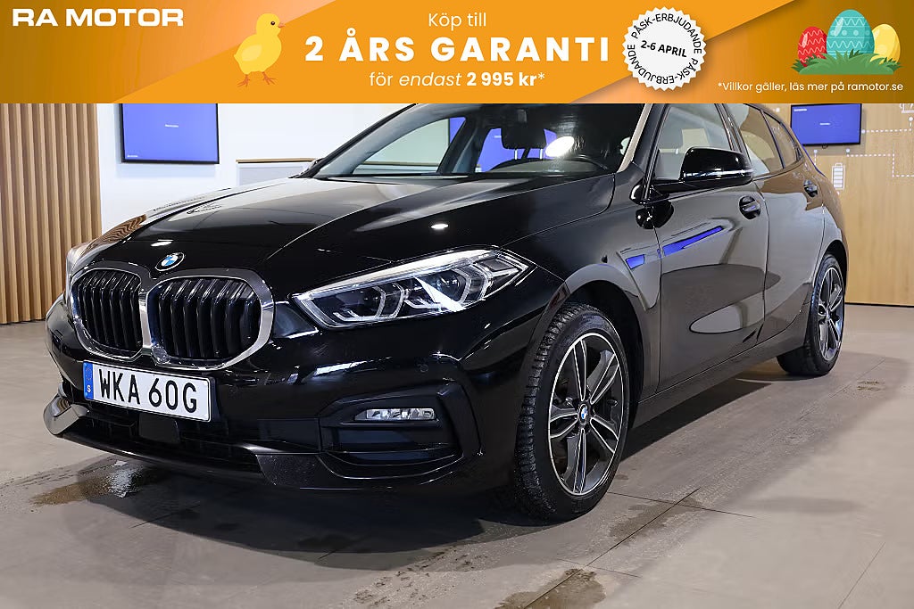 BMW 118I Sportline AUT Navi CarPlay PDC Rattvärme 2022