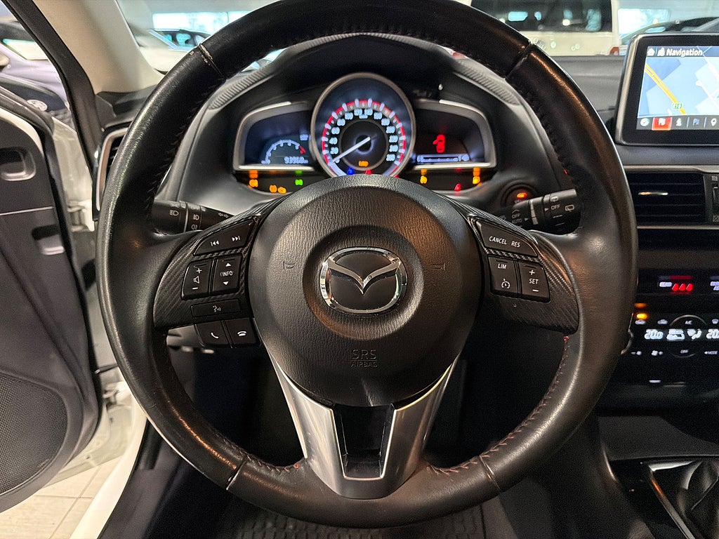 Mazda 3 2,2 DE SKYACTIV-D Vision 150hk Navi P-sensor Drag
