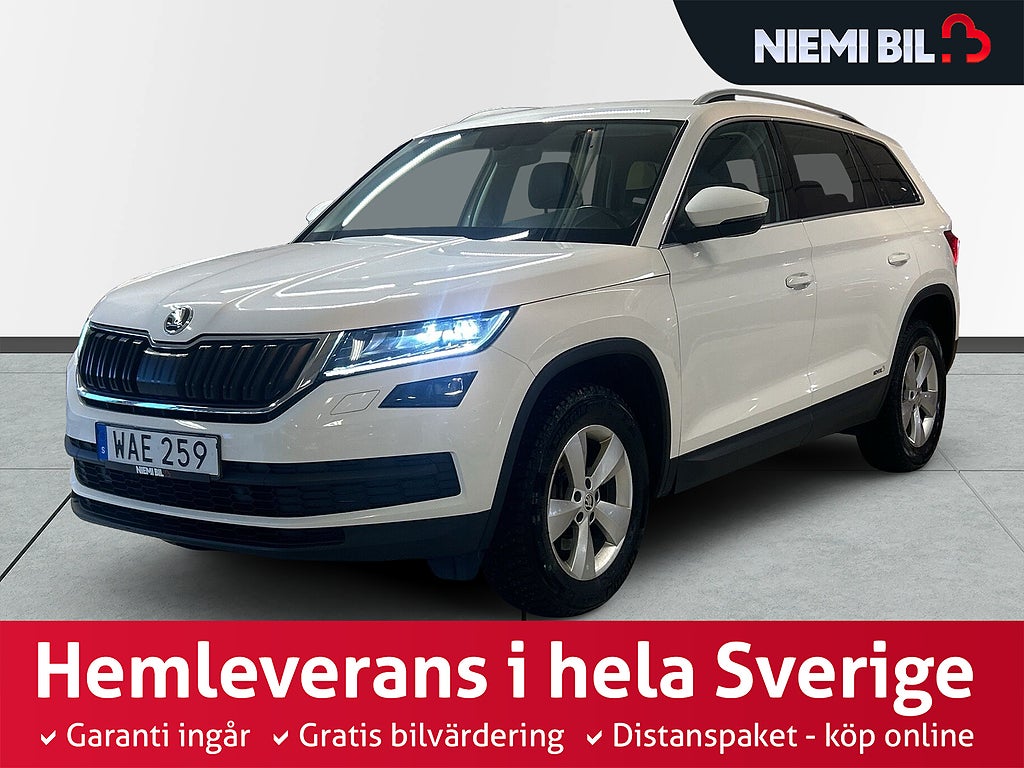 Skoda Kodiaq 2.0 TDI 4x4 Aut Businessline 7-sits Drag Dvärm Kamera S&V