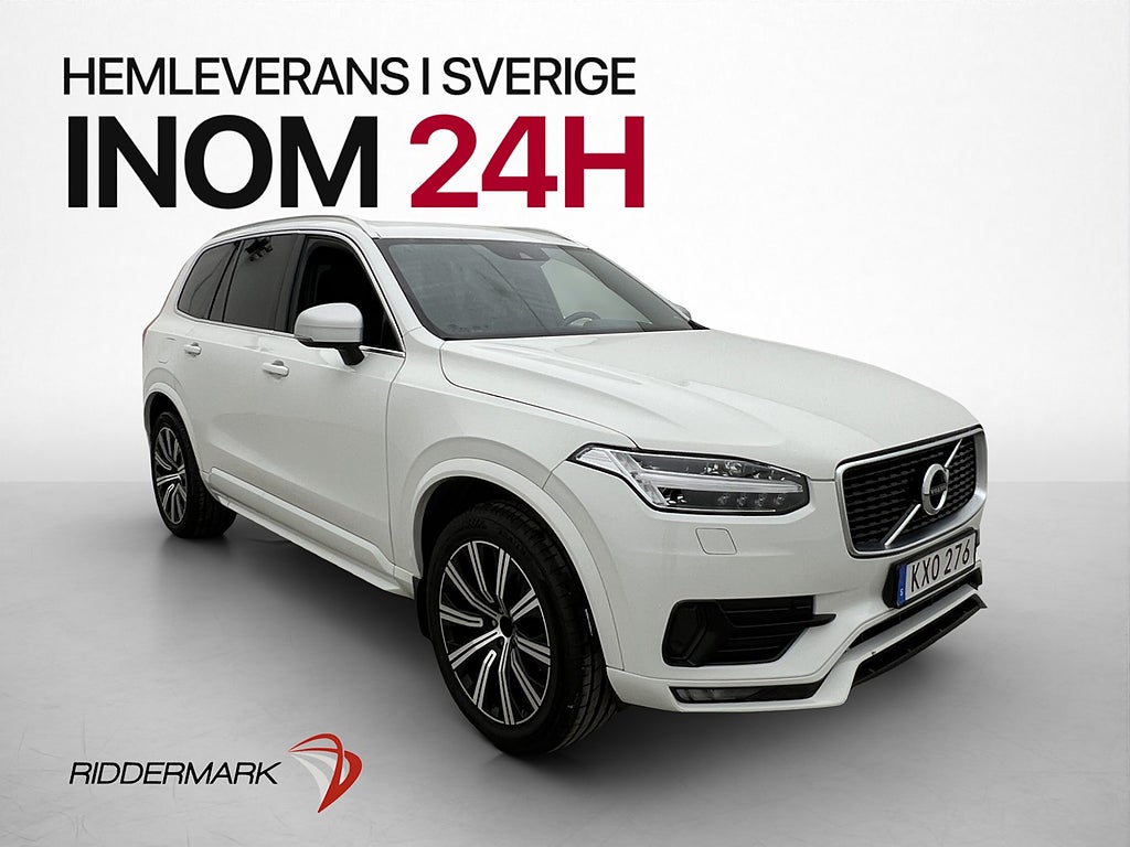 Volvo XC90 D5 AWD R-Design 7-Sits VOC D-Värm Drag Skinn Navi