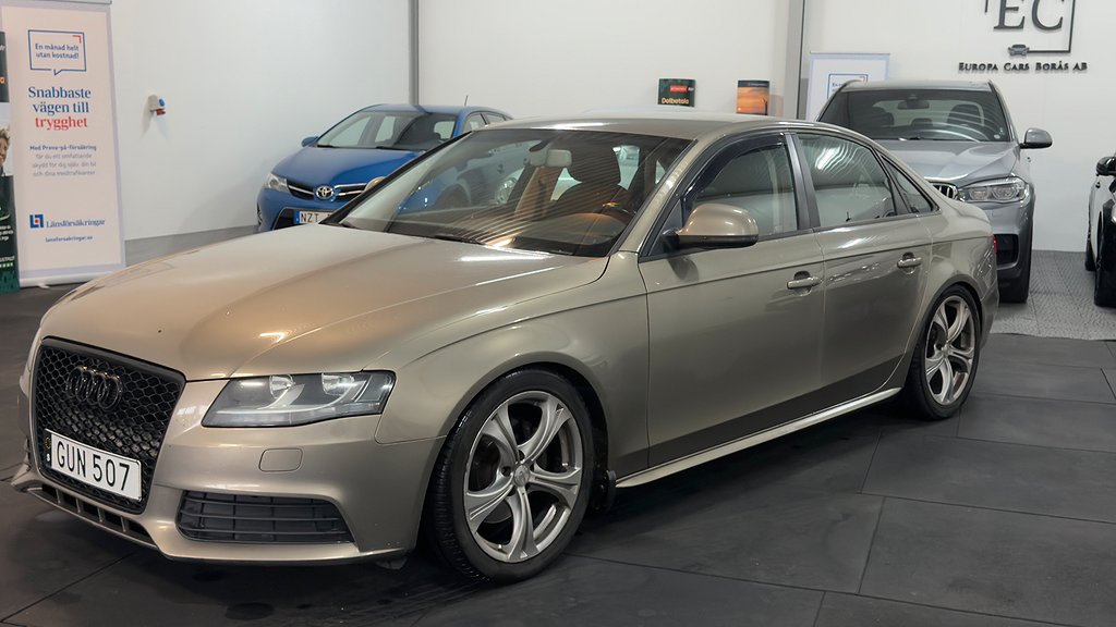 Audi A4 Sedan 2.0 TDI DPF Proline Euro 5 6 Växel 