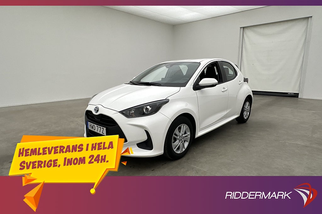 Toyota Yaris Hybrid Active M/K-Värmare Kamera Lane Assist