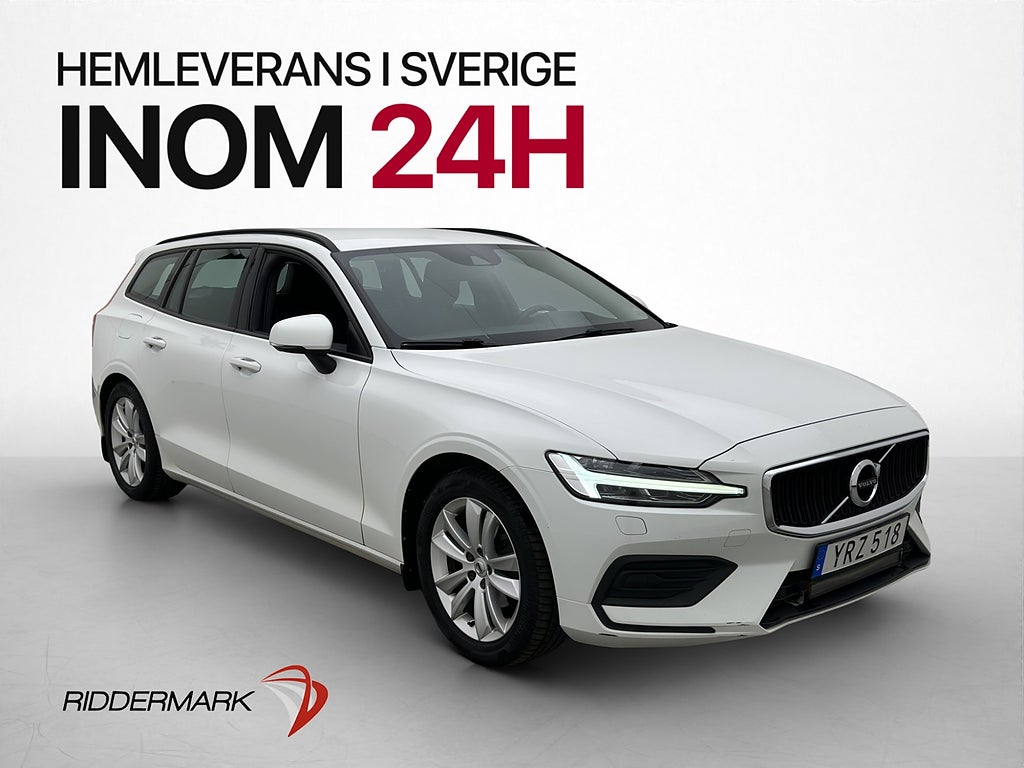 Volvo V60 D3 150hk Momentum VOC Värmare Rattvärme Dragkrok