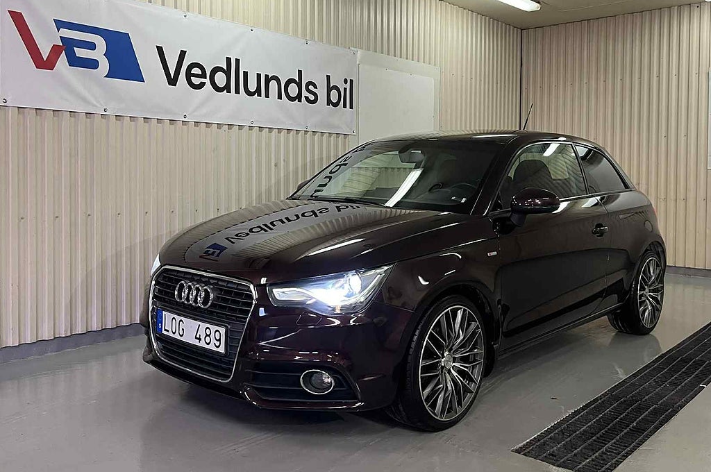 Audi A1 1.6 TDI Proline 19" fälgar Kamrem bytt Bluetooth 