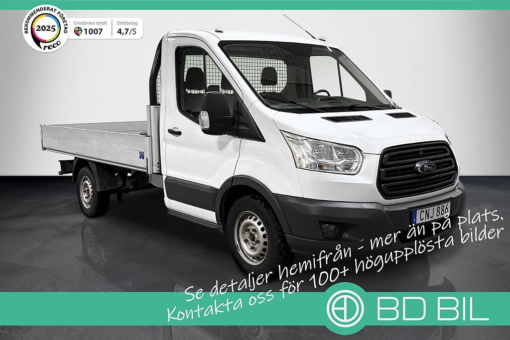 Ford transit 310 Chassi Cab 2.2 TDCi FLAK DRAG MOMS LEASINGKOSTNAD