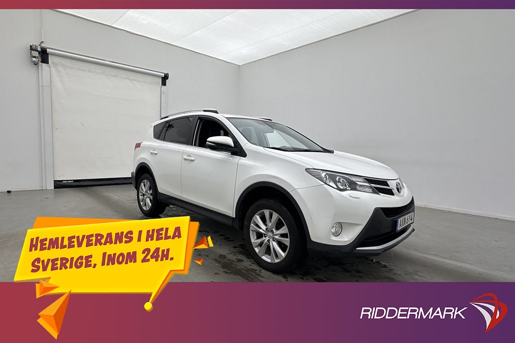 Toyota RAV4 2.0 AWD 151hk Executive Skinn Kamera Keyless