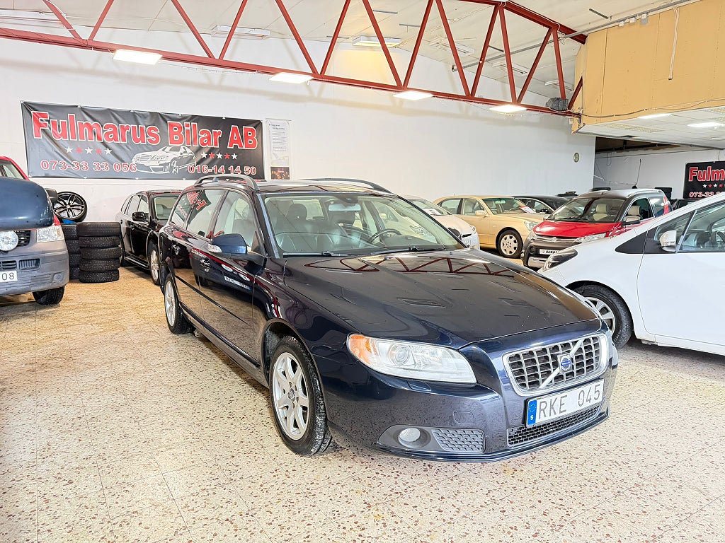 Volvo V70 2.4D Geartronic Momentum Ny Besiktad Ny Servad 163HK