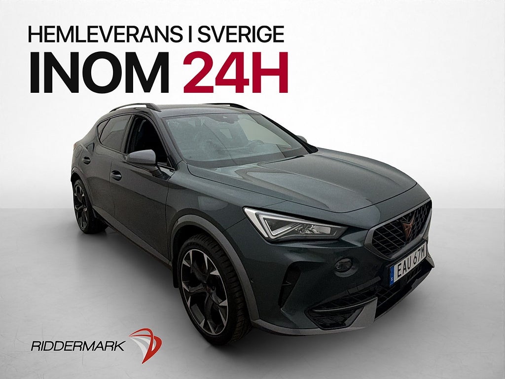 Cupra Formentor VZ e-Hybrid DCC Drag Kamera Rattvärme Elstol