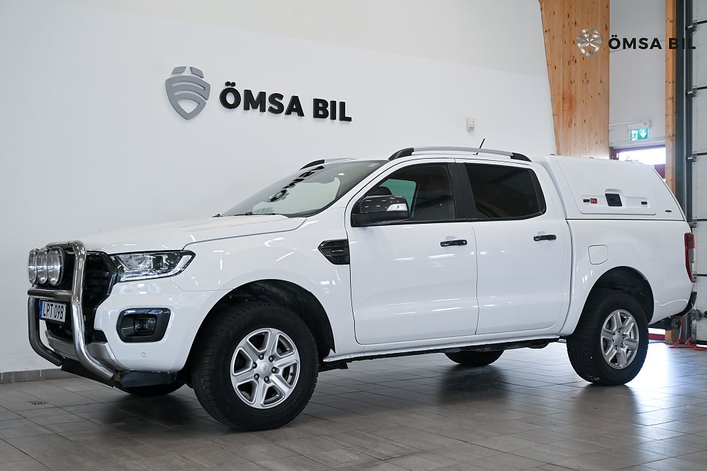 Ford ranger Dubbelhytt 2.0  4x4 Wildtrak Kåpa LÅDSYSTEM 213hk