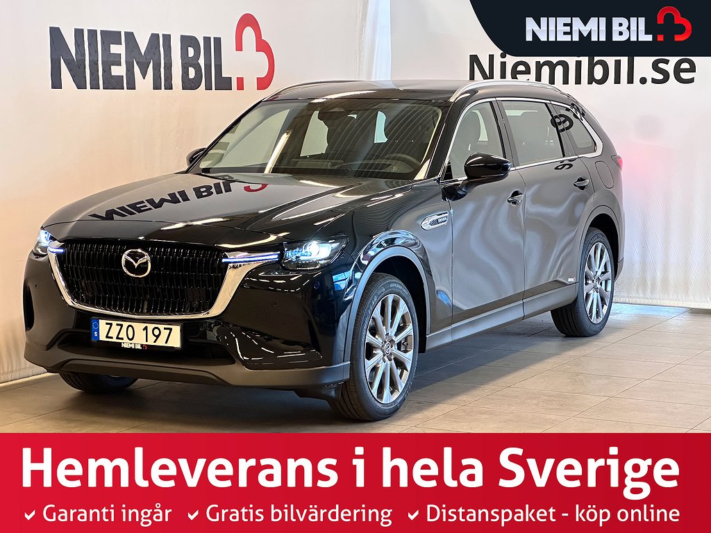Mazda CX-80 PHEV AWD 7-sits/60km Range/10ÅrsGaranti/LAGERBIL