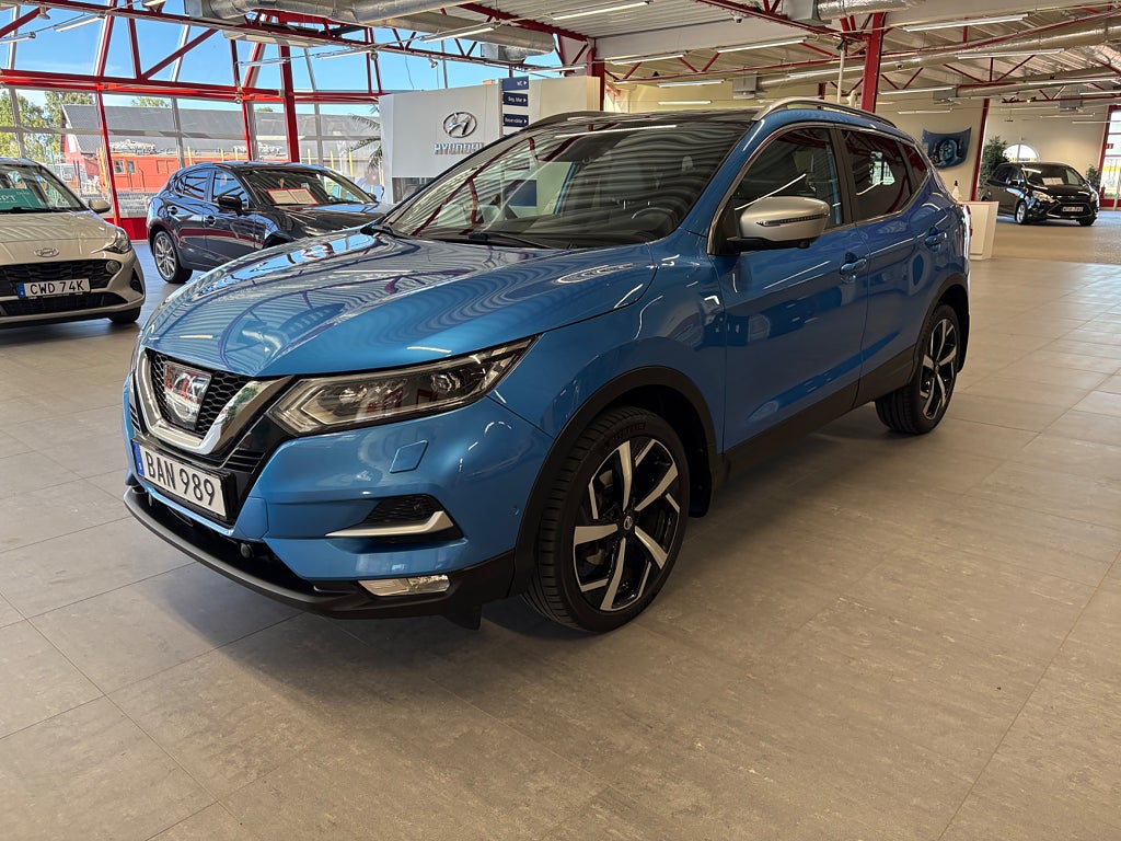 Nissan Qashqai 1.2 DIG-T Tekna+ Euro 6 Värmare panorama 
