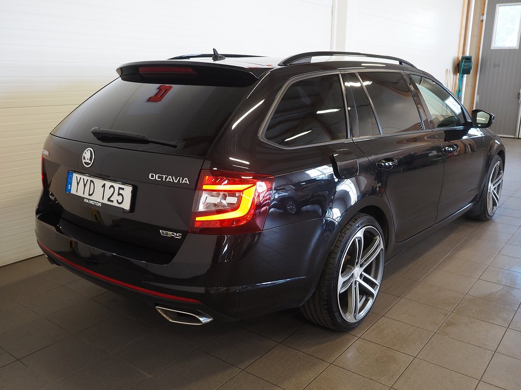 Skoda Octavia Kombi 2.0 TDI 4x4 RS Premium Drag B-Kam D-Värm 2018